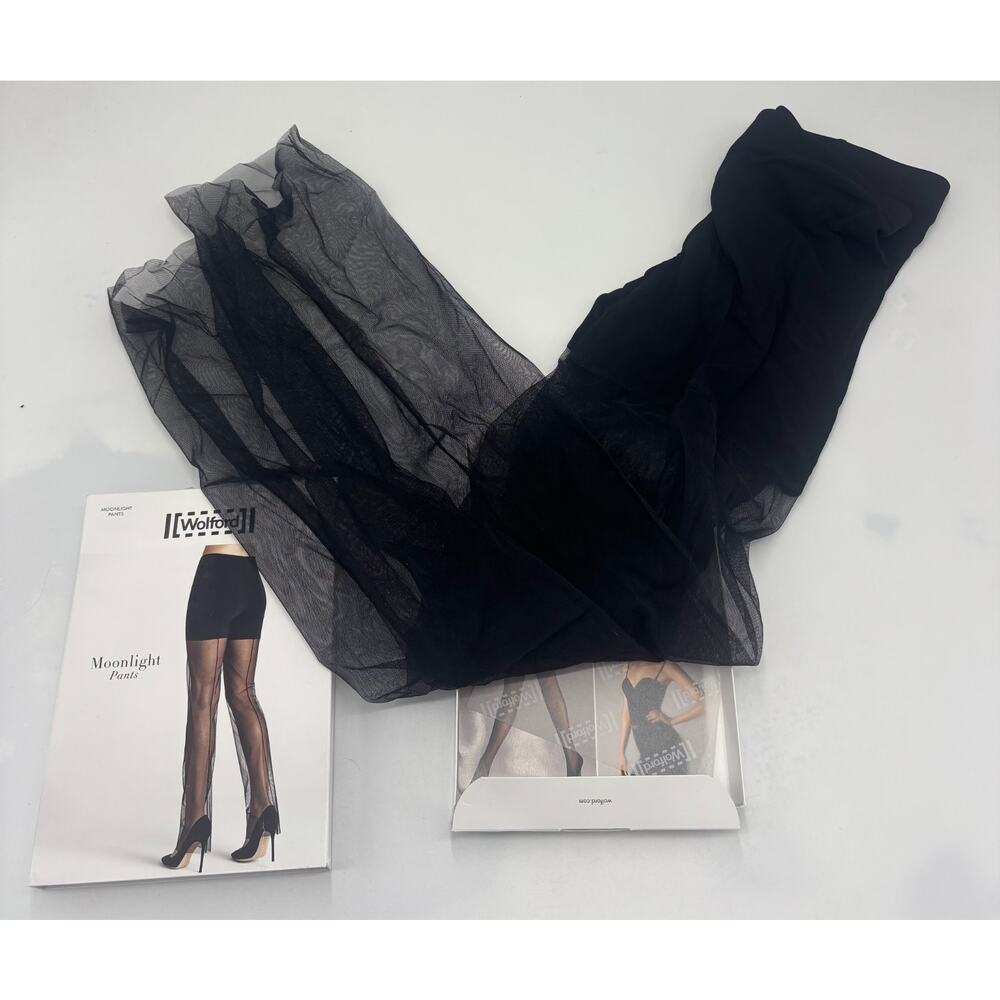 Wolford Black Moonlight Pants sz X-Small